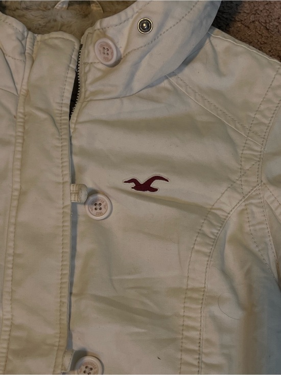 Hollister Jackets & Blazers - Vintage Y2K Hollister Hooded Bomber Jacket with Sherpa Lining